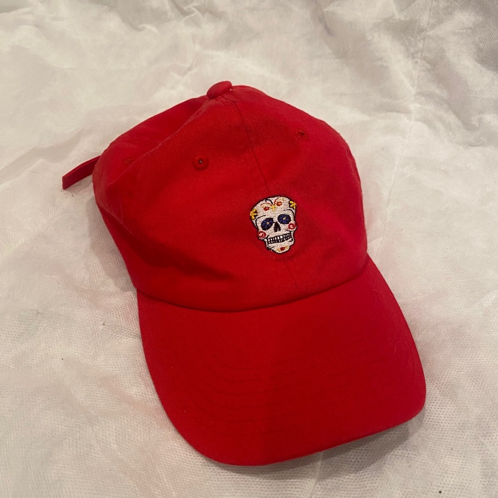 Bascom Projects Dia De Los Muertos Skull Dad Hat